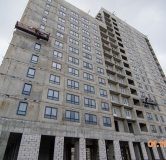 Ход строительства дома Позиция 8 в ЖК Яблоневые сады -