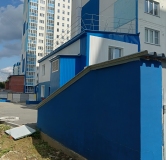Ход строительства дома 1 в ЖК Выборная-Рябиновая -