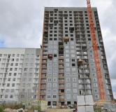 Ход строительства дома 1Г в ЖК На Тенистой -