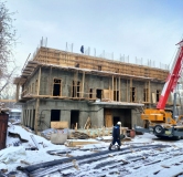 Ход строительства дома секция 12 в ЖК Якоби-парк -