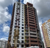Ход строительства дома 2 в ЖК Матур -