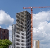 Ход строительства дома 6 в ЖК Утес -