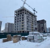 Ход строительства дома 58, 3 этап в ЖК Премьер-квартал на Набережной -