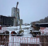 Ход строительства дома 1 в ЖК Pegas -