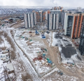 Ход строительства дома 4 в ЖК Мичурино -