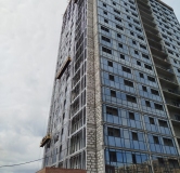 Ход строительства дома 1 в ЖК Панорама -