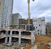 Ход строительства дома 26, секция 3,4 в ЖК Б-26 -