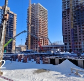Ход строительства дома 1.1 в ЖК Наследие -