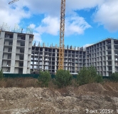 Ход строительства дома 1 в ЖК Концепт -