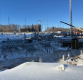 Ход строительства дома 1, 1.1 этап в ЖК Изумрудный Бор -