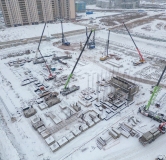 Ход строительства дома 1, 1 этап в Сити-квартал ДАО -