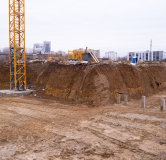 Ход строительства дома 5 в ЖК Новое Измерение -