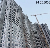 Ход строительства дома 4.1 в ЖК Смарт квартал Центральный -