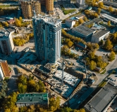 Ход строительства дома секция 1, 1.1, 1.2 в ЖК Пульсар -