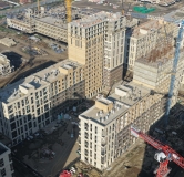 Ход строительства дома Литер 10 в ЖК Народные Кварталы -