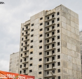Ход строительства дома 4, 3 этап в ЖК Медовый -