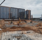 Ход строительства дома 20И в ЖК Октава -