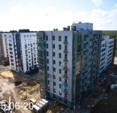 Ход строительства дома А3.1-2 в ЖК Новиль -