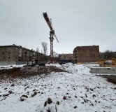 Ход строительства дома 14А, секция 4 в ЖК Классики -