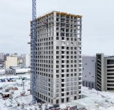 Ход строительства дома № 117, корпус 13 (4Б) в ЖК Фатера -