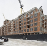 Ход строительства дома № 94 (ГП-2) в ЖК Кварталы на Минской -