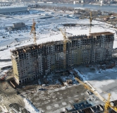 Ход строительства дома Литер 6 (Park Resident) в ЖК Левобережье -