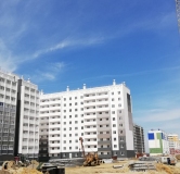 Ход строительства дома 46 в ЖК Заря -