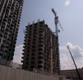 Ход строительства дома секция 2, 2.1 в ЖК Пульсар -