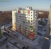 Ход строительства дома № 46 в ЖК Бурнаковский -