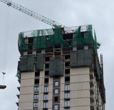Ход строительства дома секция 5 в ЖК Расцветай на Красном -