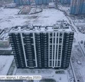 Ход строительства дома 1 в ЖК Звездный Дуэт -