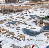 Ход строительства дома № 11, корпус 1 (ГП-6), этап 11 в ЖК Скандиа. Квартал у озера -