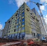 Ход строительства дома 2.1 в ЖК Притяжение -