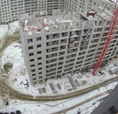 Ход строительства дома 14/2, этап 2А в ЖК Семейный -