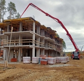 Ход строительства дома 6а в ЖК Брусницын-парк -