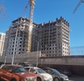 Ход строительства дома 1 в ЖК Уникум на Амирхана -