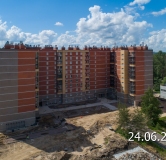 Ход строительства дома 32 в ЖК Новое Колпино -