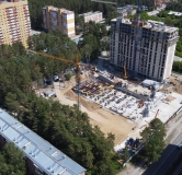 Ход строительства дома 2 в ЖК Квартал на Российской -