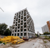 Ход строительства дома 93, корпус 1 в ЖК По ул. Полевая -