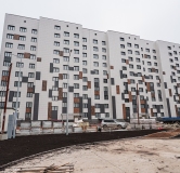 Ход строительства дома секции Д,Е,Ж,И в ЖК Новая Дема -