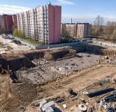 Ход строительства дома 31 в ЖК Новое Колпино -