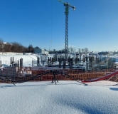 Ход строительства дома 1 в ЖК Феномен Будущего (Гвардейский) -