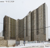 Ход строительства дома 15, корпус 353.1 в ЖК Цветной Город -