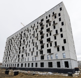 Ход строительства дома 1.9 в ЖК Никс Лайн на Ярославской -