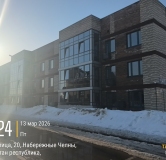 Ход строительства дома 4 в ЖК Виноградный -