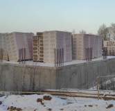 Ход строительства дома 14, квартал 3 в ЖК Огни -