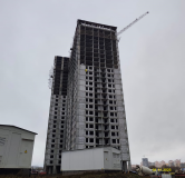 Ход строительства дома 1 в ЖК Семейный Бульвар -