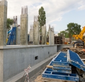 Ход строительства дома Позиция 1,2 в ЖК Октябрьский квартал -