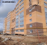 Ход строительства дома 88 в ЖК Весенний в мкр. 38 -