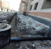 Ход строительства дома 1 в КД Санрайз -